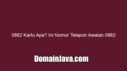 0882 Kartu Apa? Ini Nomor Telepon Awalan 0882